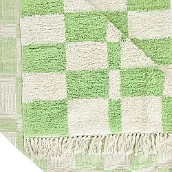 Ryamattor - Maranello Natural Cotton Shaggy (grön)