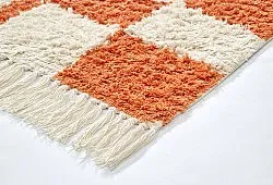 Ryamattor - Maranello Natural Cotton Shaggy (orange)