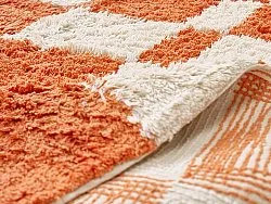 Ryamattor - Maranello Natural Cotton Shaggy (orange)