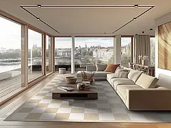 Wiltonmatta - Nevada (beige/vit)