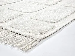 Ryamattor - Salem Natural Cotton Shaggy (offwhite)