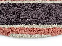 Rund matta - Vinci Natural Cotton Shaggy (rosa)