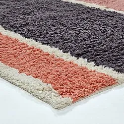 Ryamattor - Vinci Natural Cotton Shaggy (rosa)