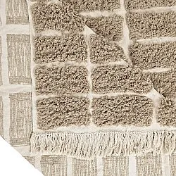Ryamattor - Zola Natural Cotton Shaggy (beige)