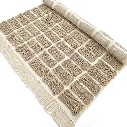 Ryamattor - Zola Natural Cotton Shaggy (beige)