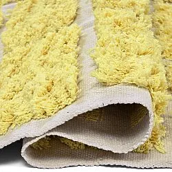 Ryamattor - Zola Natural Cotton Shaggy (gul)