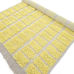 Ryamattor - Zola Natural Cotton Shaggy (gul)