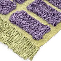 Ryamattor - Zola Natural Cotton Shaggy (lila)