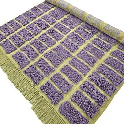 Ryamattor - Zola Natural Cotton Shaggy (lila)