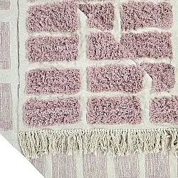 Ryamattor - Zola Natural Cotton Shaggy (rosa)