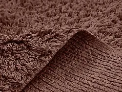 Ryamattor - Alba Natural Cotton Shaggy (brun)