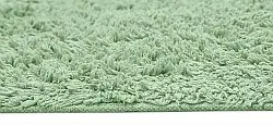 Ryamattor - Alba Natural Cotton Shaggy (ljusgrön)
