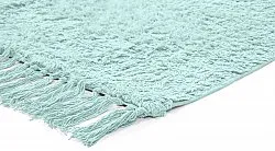 Ryamattor - Alba Natural Cotton Shaggy (turkos)