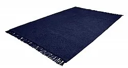 Ryamattor - Alba Natural Cotton Shaggy (mörkblå)