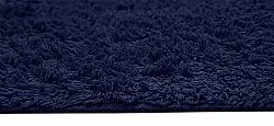 Ryamattor - Alba Natural Cotton Shaggy (mörkblå)