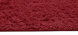 Ryamattor - Alba Natural Cotton Shaggy (vinröd)