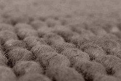 Rund matta - Avafors Wool Bubble (brun)