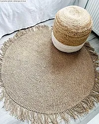 Runda mattor - Medina (jute)