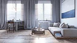 Rund matta - Milazzo (beige)