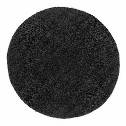 Runda mattor - Trim (svart)