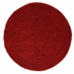 Runda mattor - Trim (röd)