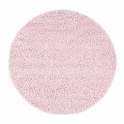 Runda mattor - Trim (rosa)
