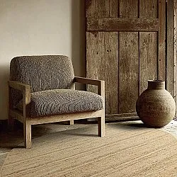Oregelbundet rund jutematta - Flätan (jute)