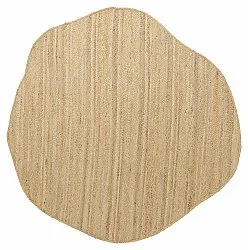 Oregelbundet rund jutematta - Flätan (jute)