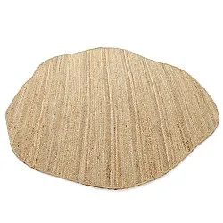 Oregelbundet rund jutematta - Flätan (jute)