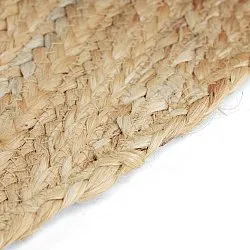 Oregelbundet rund jutematta - Flätan (jute)
