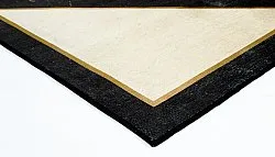 Wiltonmatta - Pavia (beige/svart)