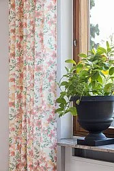 Gardiner - Bomullsgardin Petite (rosa)