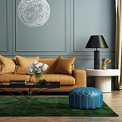 Recycled PET with viscose look (grön)