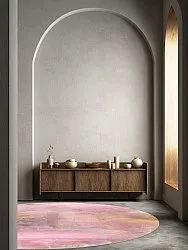 Rund matta - Bonn (rosa)