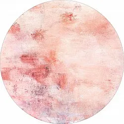 Rund matta - Nancy (rosa)