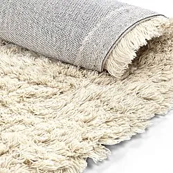 Rund matta - Aliste Wool Shaggy (alabaster gleam)
