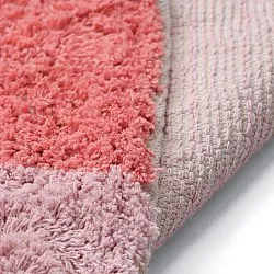 Ryamattor - Amira Natural Cotton Shaggy (rosa)