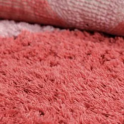 Ryamattor - Amira Natural Cotton Shaggy (rosa)