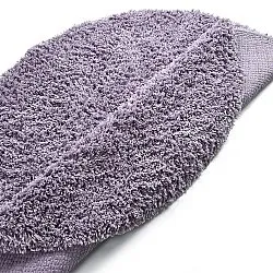 Rund matta - Combarro Solid Cotton Shaggy (ljuslila)