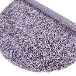 Rund matta - Combarro Solid Cotton Shaggy (ljuslila)