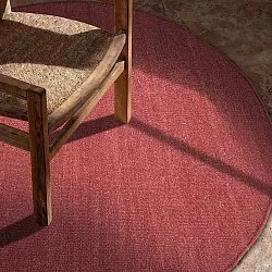 Rund matta - Hamilton (deep red)