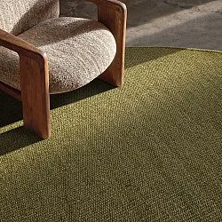 Rund matta - Hamilton (moss green)