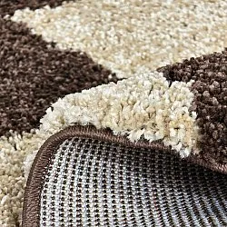 Runda mattor - Albi (brun/beige)