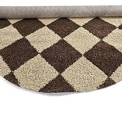 Runda mattor - Albi (brun/beige)