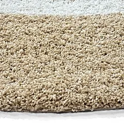 Runda mattor - Alsace (beige/vit/brun)