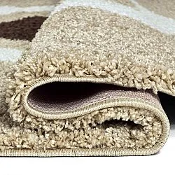 Runda mattor - Alsace (beige/vit/brun)