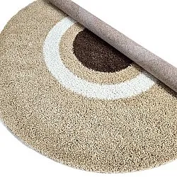 Runda mattor - Alsace (beige/vit/brun)