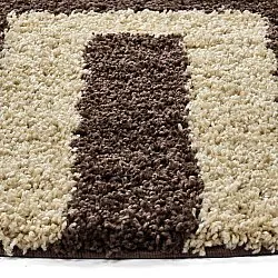 Runda mattor - Imilchil (beige/brun)