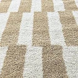 Runda mattor - Tamri (beige/vit)