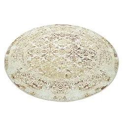 Rund matta - Denizli (beige)